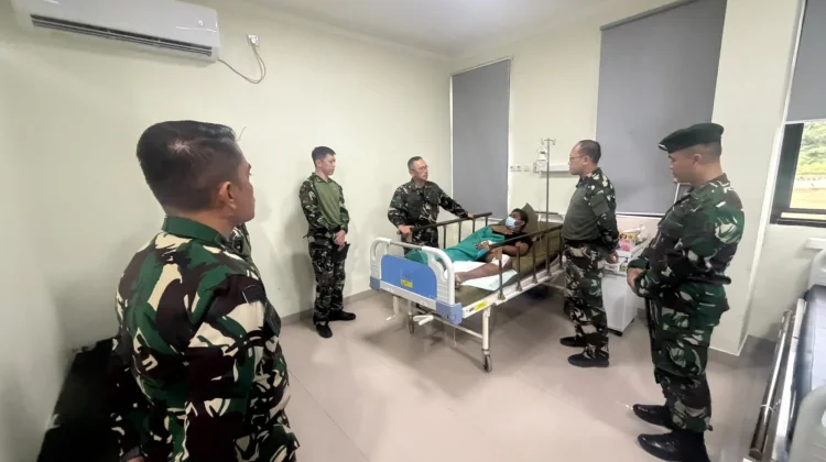 Pangdam Udayana Pastikan Moril Prajurit Satgas Tetap Terjaga Optimal