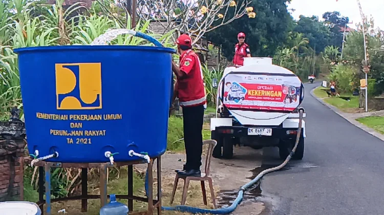 Warga Pendem Jembrana Mulai Kesulitan Air Bersih akibat Kekeringan