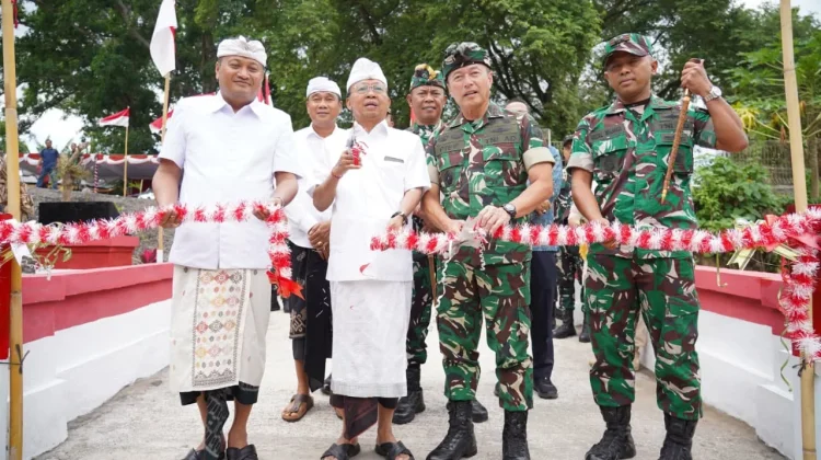 Peresmian Jembatan Garuda Perkuat Akses Masyarakat Gianyar Bali