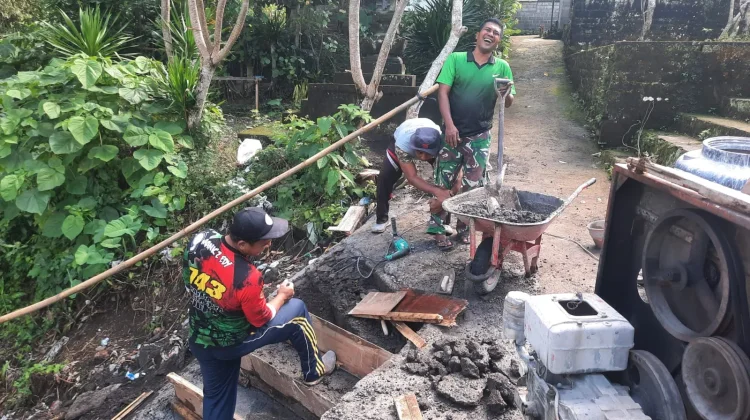 Pembangunan Jembatan Garuda Desa Manduang Capai Progres 93,10 Persen
