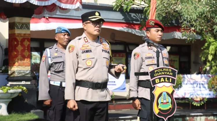 Estafet Kepemimpinan Beralih, AKBP James I.S. Rajagukguk Pimpin Polres Gianyar