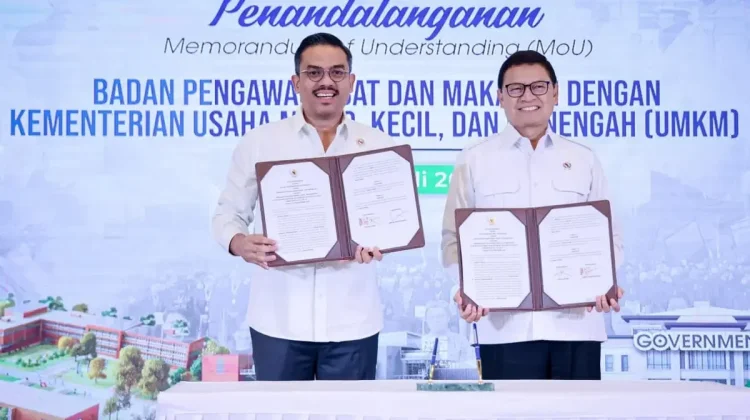 Kementerian UMKM - BPOM Percepat Akses Perizinan UMK Pangan Olahan