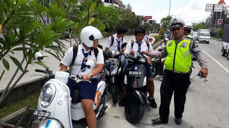 Dishub Bali Ajak Pelajar Tertib Berlalu Lintas