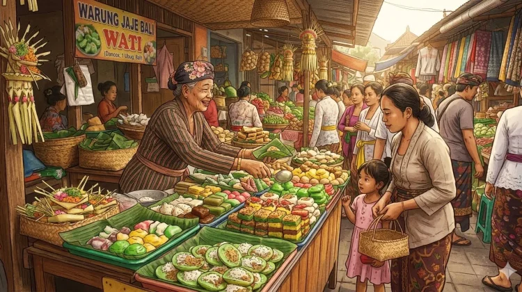 Menjelajahi Kedai Jajanan Bali Legendaris
