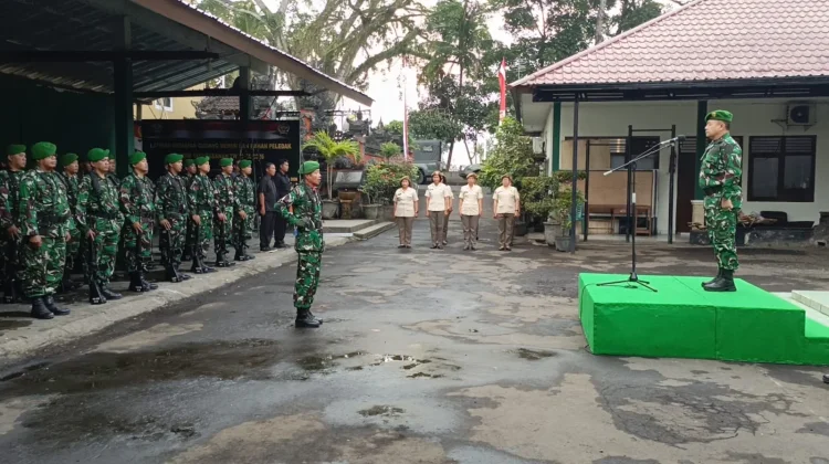 Kasdim Tabanan Serukan Profesionalisme dan Soliditas Prajurit TNI