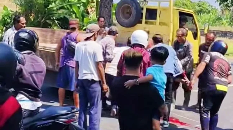 Tabrakan Dua Pemotor, Pemangku Pura Rambut Siwi Tewas di Jembrana