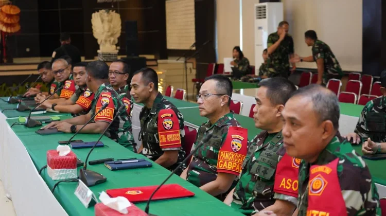 Kodam Udayana Perkuat Kesiapsiagaan Hadapi Bencana bersama Lintas Instansi