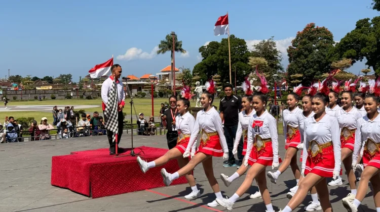 Lomba Gerak Jalan Tingkat SMP Semarakkan HUT ke-81 Kemerdekaan RI