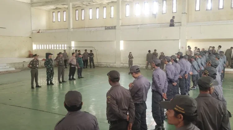 Sambut HUT ke-81 RI, Danramil Nusa Penida Hadiri Lomba Satlinmas
