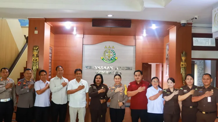 Perkuat Sinergi Hukum, Polres dan Kejari Jembrana Jalin Silahturahmi