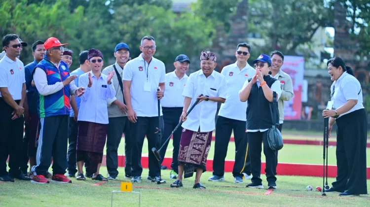 Berikah Hadiah Ratusan Juta, Kerjunas Open Gateball Dibuka Gubernur Koster