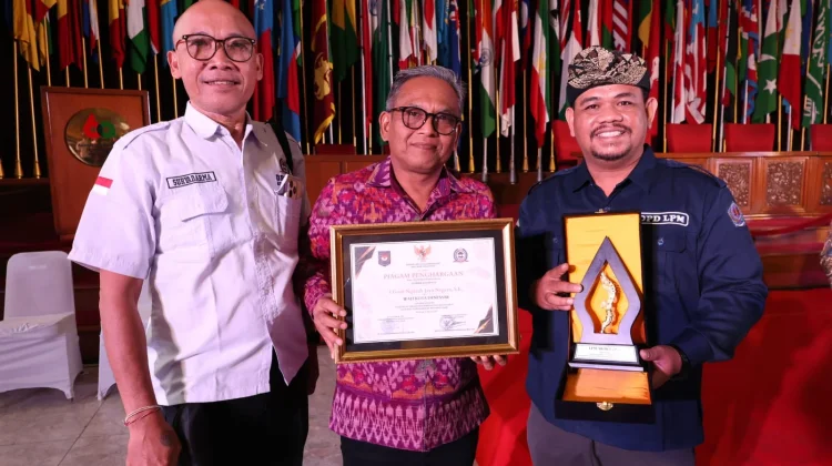 Denpasar Raih LPM Award, Komitmen Perkuat Pembangunan Berbasis Masyarakat