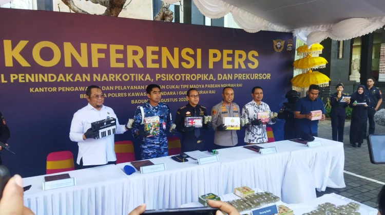 Bea Cukai Gagalkan Penyelundupan Ganja Melalui Bandara Ngurah Rai