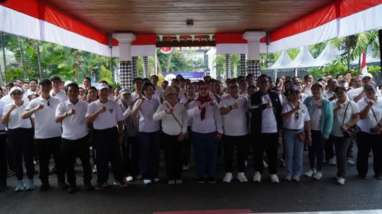 Gerak Bersama, Kanwil Kemenkum Bali Semarakkan Hari Pengayoman ke-81!