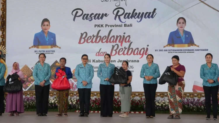 Pasar Rakyat PKK Provinsi Bali di Jembrana Catat Omset Ratusan Juta