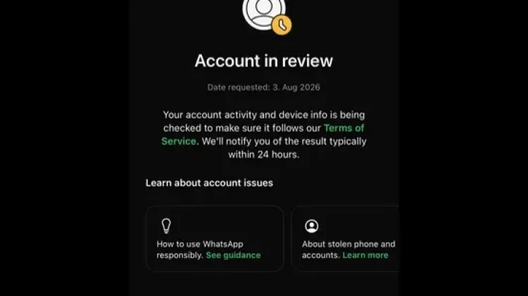 WhatsApp Tiba-tiba "Account in Review", Ini Penyebab dan Langkah yang Bisa Dilakukan