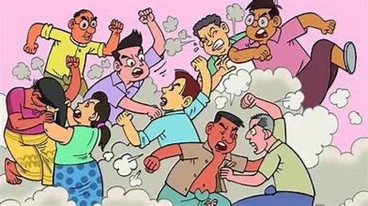 Pikiran Tak Terkendali, Awal Konflik di Media Sosial