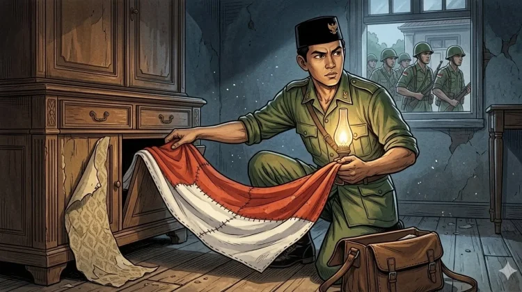 Aksi Heroik H. Mutahar sebagai Penyelamatan Bendera Pusaka