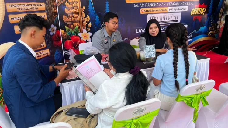 Kanwil Kemenkum Bali Hadirkan Pameran Layanan Hukum untuk Masyarakat