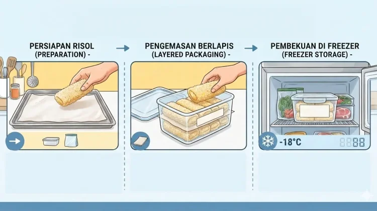 Panduan Praktis Membekukan dan Menyimpan Risoles agar Tahan hingga 3 Bulan