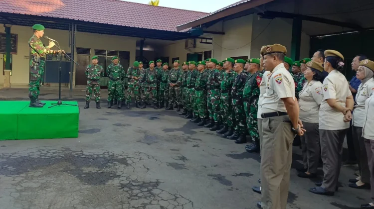 Dandim Tabanan Tekankan Empat Pesan Penting untuk Prajurit TNI