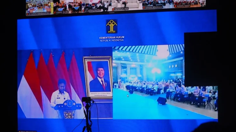 Kakanwil Kemenkum Bali Ikuti Pembukaan Rangkaian Hari Pengayoman ke-81