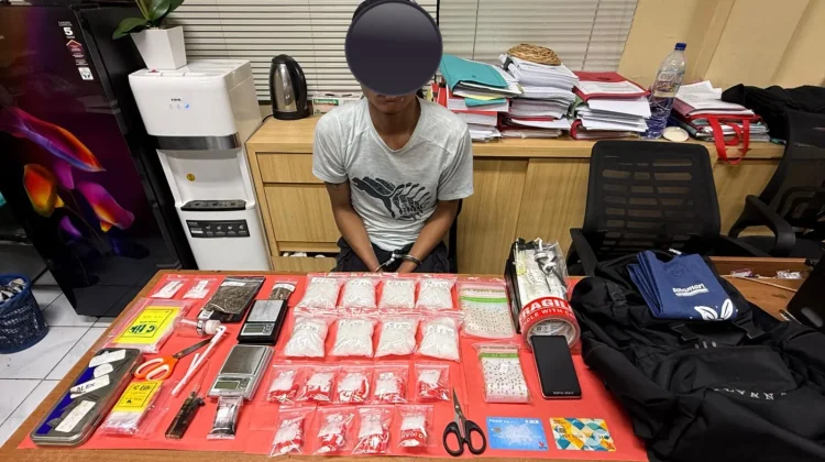 Polda Bali Ungkap Peredaran Sabu 831 Gram di Denpasar