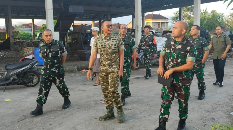 Kapoksahli Pangdam IX/Udayana Gelar Kunjungan Kerja ke kabupaten Klungkung