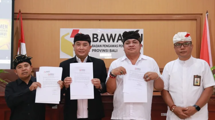 Bawaslu se-Bali Tandatangani IKU 2026, Jadi Acuan Pengukuran Kinerja Pengawasan