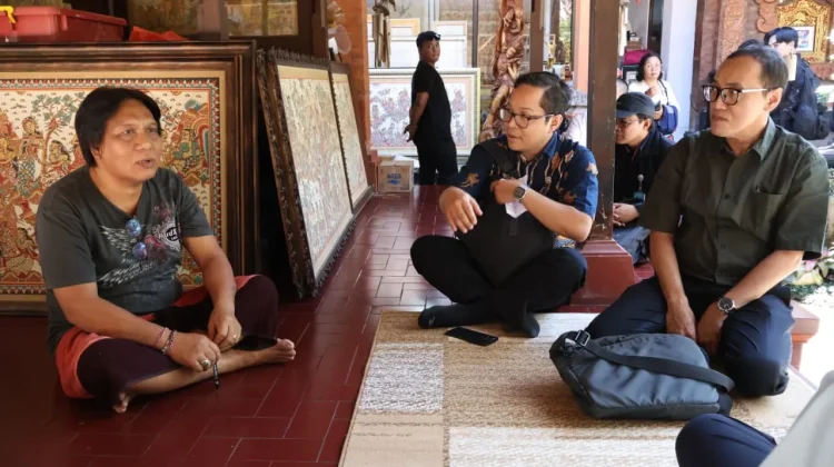 DJKI dan Kemenkum Bali Verifikasi Desa Kamasan Menuju KBKI