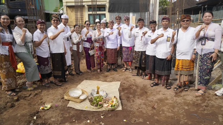 Peletakkan Batu Pertama Pembangunan Gedung Gizi dan Power House RSUD