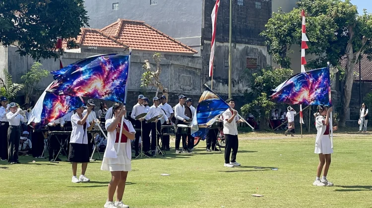 Yayasan Pembangunan Sanur Menggelar Upacara Detik-detik Proklamasi