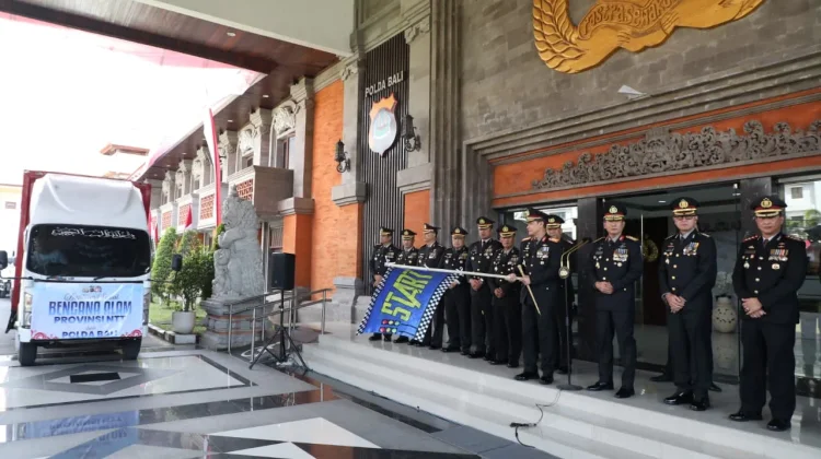 Polda Bali Kirim Bantuan Korban Gempa Nusa Tenggara Timur