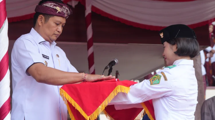 Bupati Kembang Pimpin HUT ke-81 Kemerdekaan RI di Jembrana
