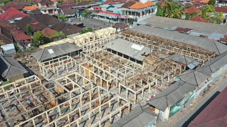 Relokasi Pedagang Pasar Mentigi Dimulai, Pastikan Kenyamanan Tempat Penampungan