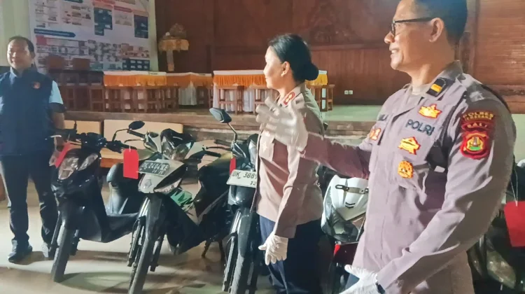 Residivis Curanmor asal Jawa Timur Diringkus, Puluhan Motor Disita