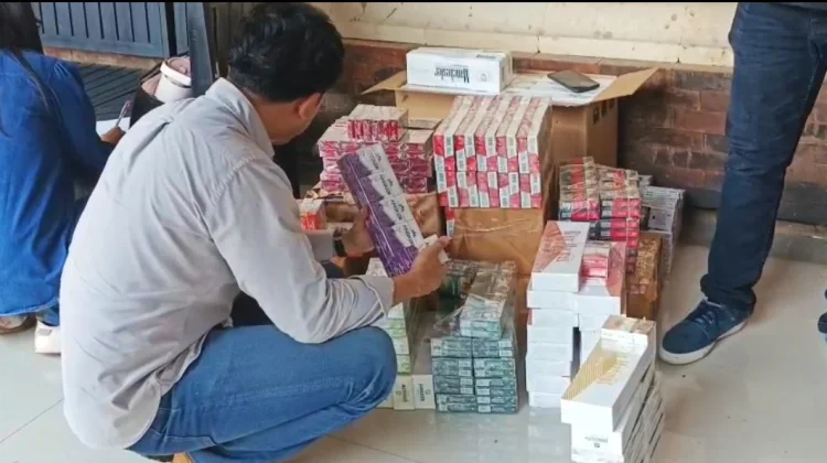 Polisi Sita Ribuan Rokok Ilegal di Gilimanuk