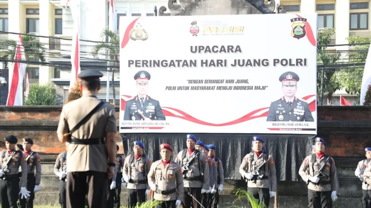 Polda Bali Teguhkan Pengabdian lewat Peringatan Hari Juang