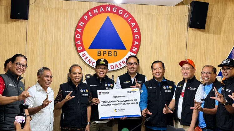 Bank Mandiri Perkuat Kolaborasi Tangani Bencana NTT