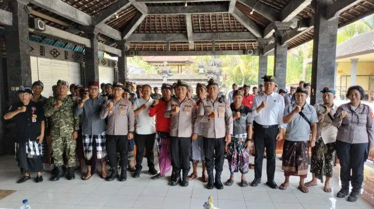 Dandim Tabanan Perkuat Sinergi Kolaborasi Jaga Kamtibmas