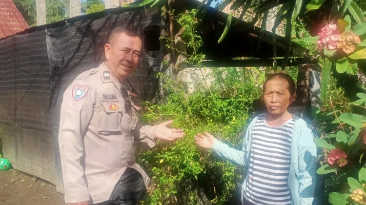 Polres Gianyar Dorong Pemanfaatan Pekarangan untuk Dukung Ketahanan Pangan