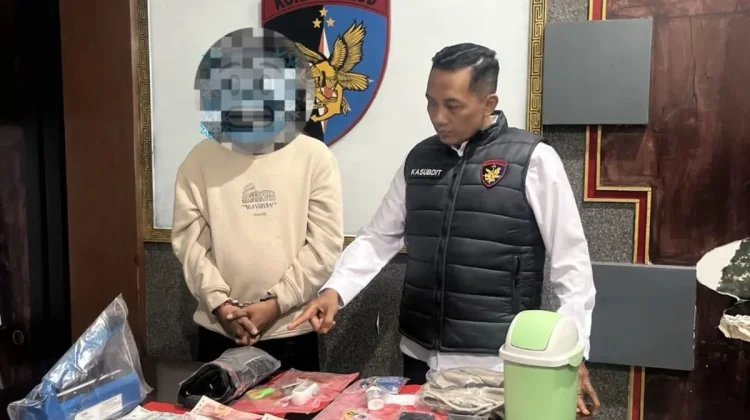Polairud Polda Bali Amankan Pengedar Narkotika di Pemogan