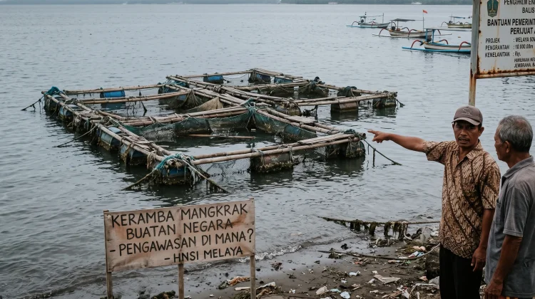 Keramba Mangkrak, HNSI Melaya Soroti Pengawasan Bantuan Pemerintah untuk Nelayan