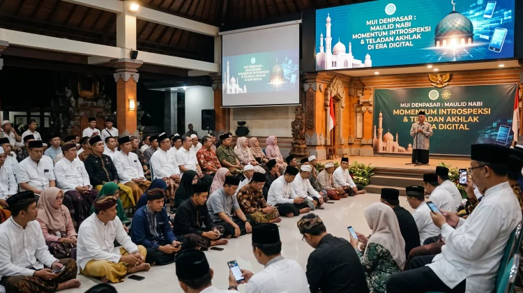 MUI Denpasar: Maulid Nabi Momentum Introspeksi dan Teladan Akhlak di Era Digital