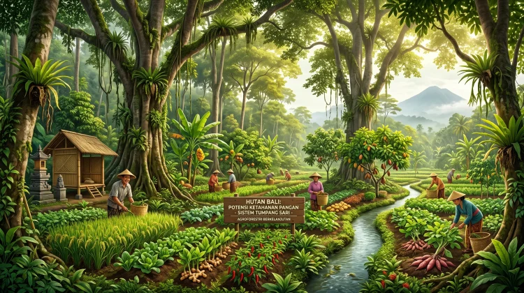 Hutan Bali Dinilai Berpotensi Dukung Ketahanan Pangan melalui Tumpang Sari