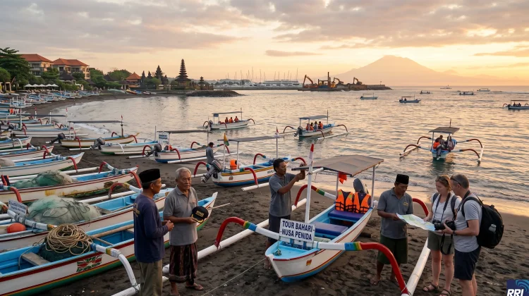 Zona Tangkap Bergeser, Nelayan Denpasar Beralih ke Pariwisata Bahari