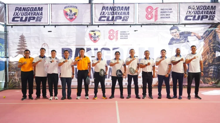Seratusan Tim Ramaikan Turnamen Padel Piala Pangdam Udayana