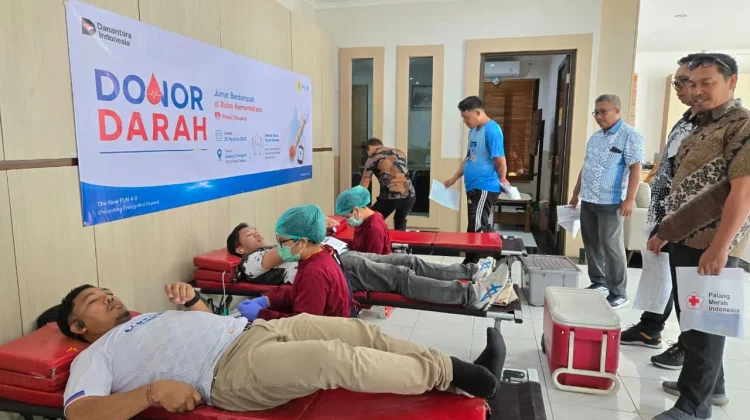PLN UP3 Bali Selatan Kumpulkan 28 Kantong Darah dalam Aksi “Jumat Berdampak”