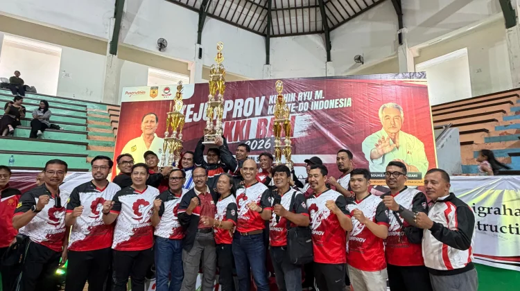 Kejurprov KKI Bali Ditutup, DCA Juara Umum