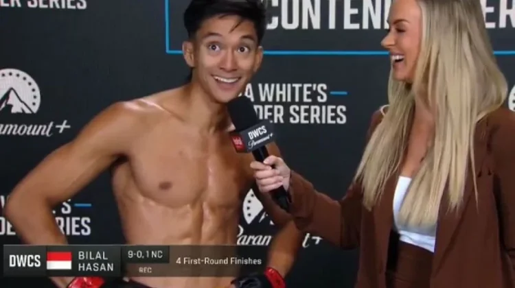 Fighter Indonesia Bilal Hasan Debut Manis di UFC
